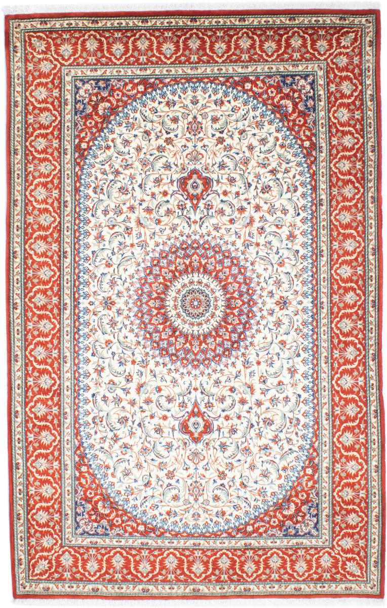 Persian Rug Qum Kork 247x156 247x156, Persian Rug Knotted by hand