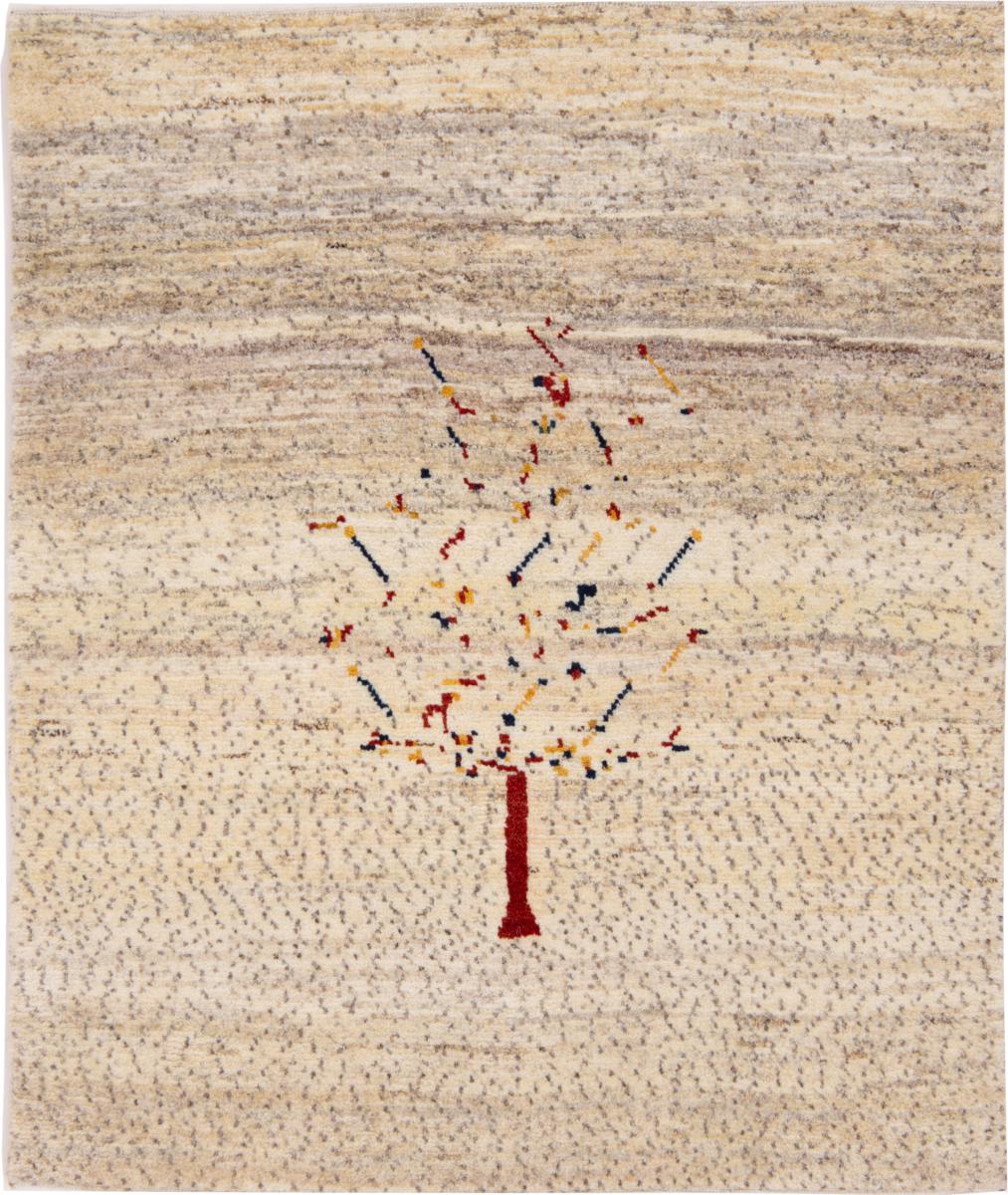 Persian Rug Persian Gabbeh Pure 121x99 121x99, Persian Rug Knotted by hand