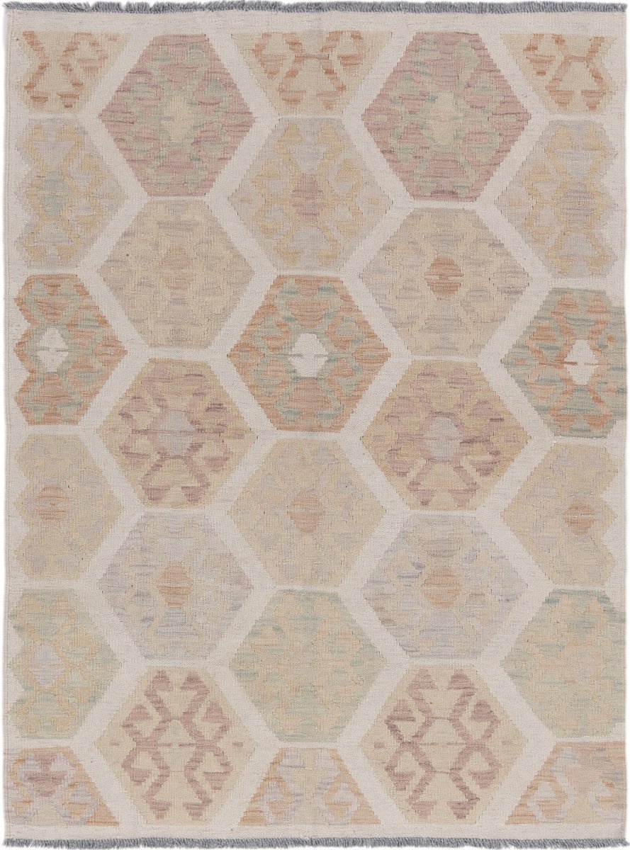 Tappeto afghano Kilim Afghan 160x121 160x121, Tappeto persiano Tessuto a mano