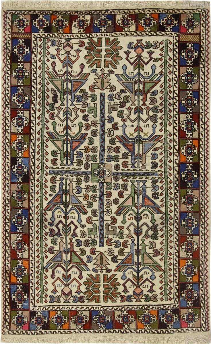 Persian Rug Meshkin 214x130 214x130, Persian Rug Knotted by hand