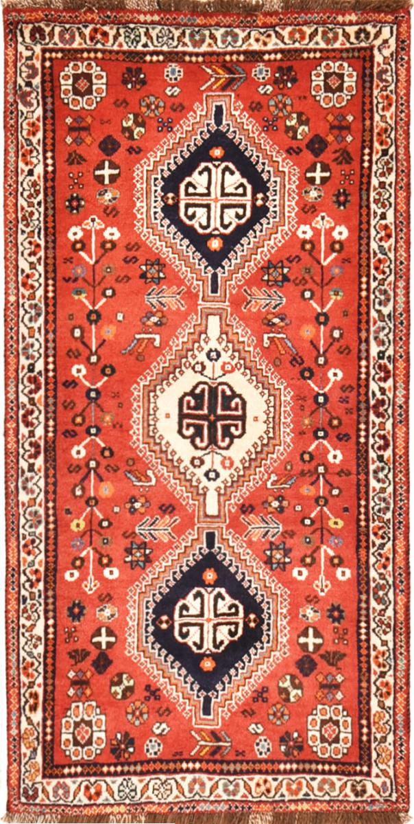 Persian Rug Shiraz 137x69 137x69, Persian Rug Knotted by hand