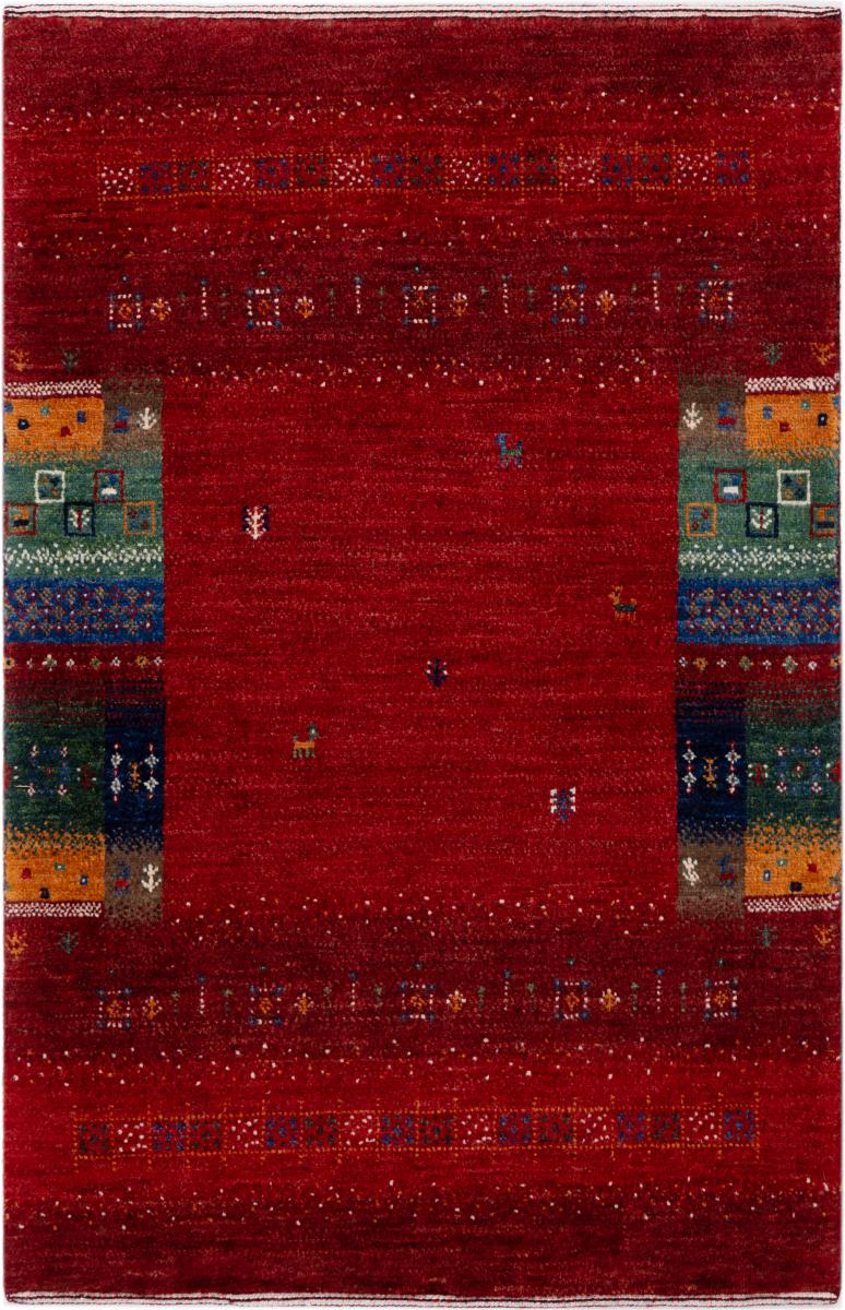 Tapis persan Persan Gabbeh Loribaft Atelier 116x76 116x76, Tapis persan Noué à la main