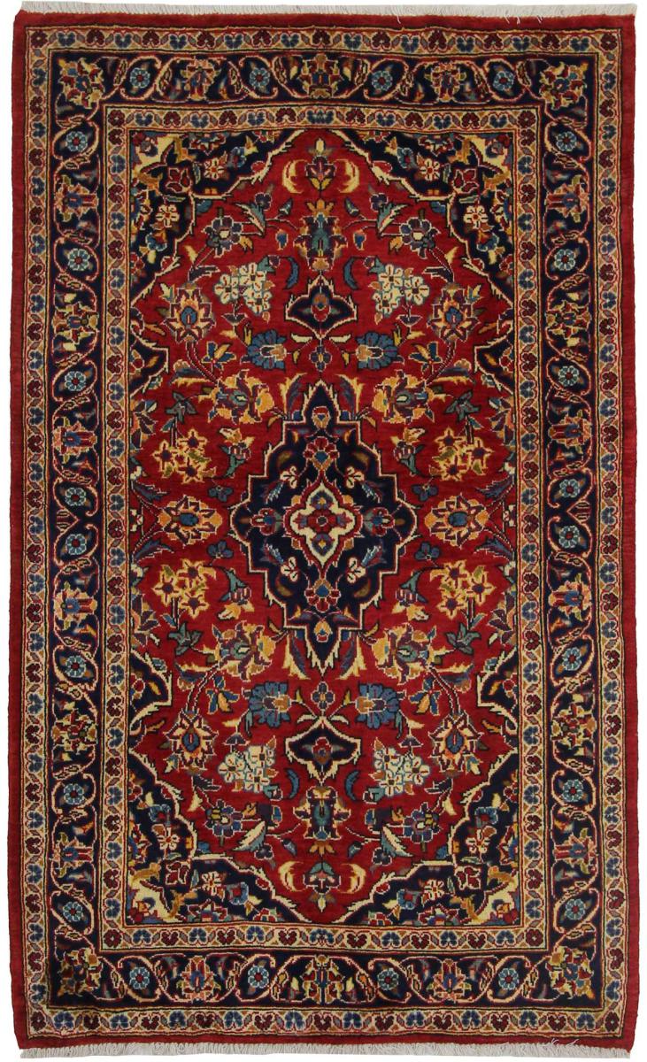Tapis persan Kashan 166x99 166x99, Tapis persan Noué à la main