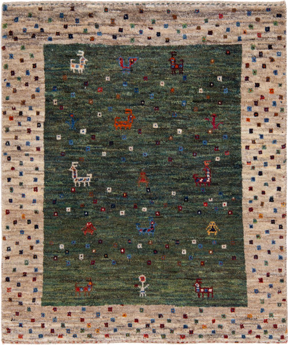 Tappeto persiano Persia Gabbeh Nomad 116x99 116x99, Tappeto persiano Annodato a mano