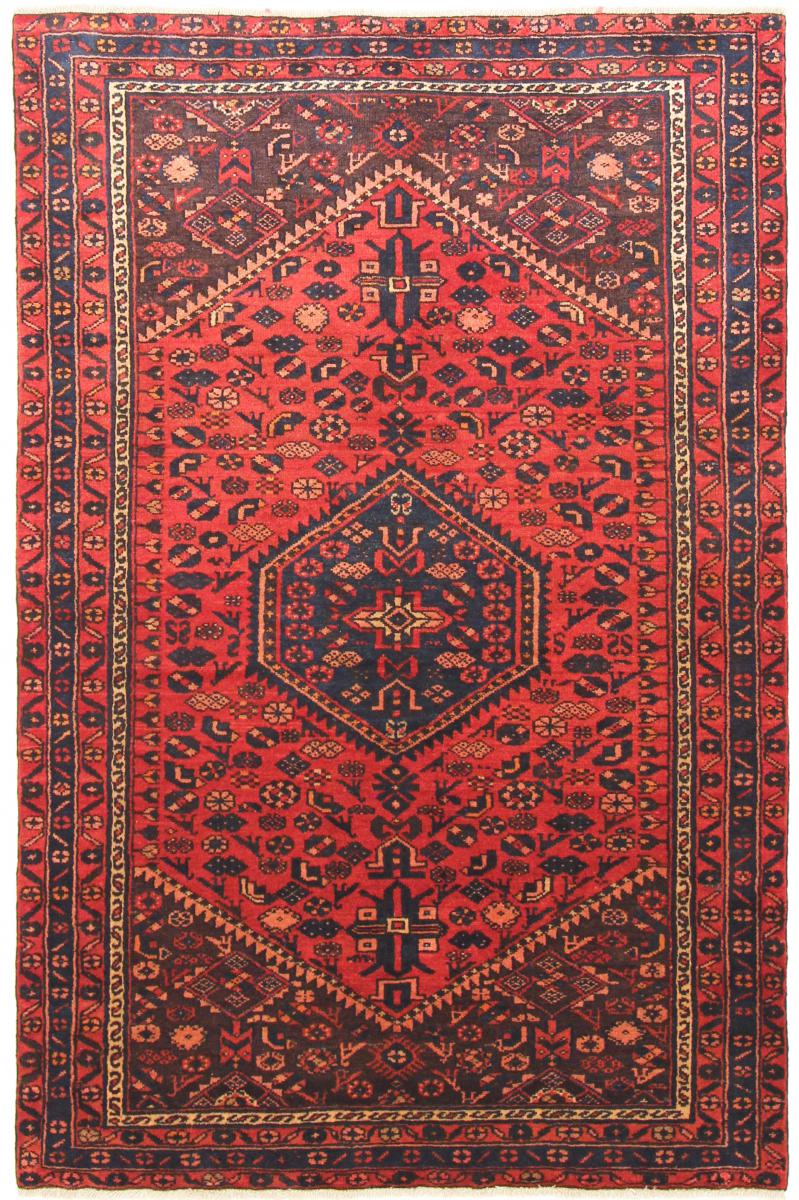 Persisk tæppe Zanjan 203x131 203x131, Persisk tæppe Knyttet i hånden