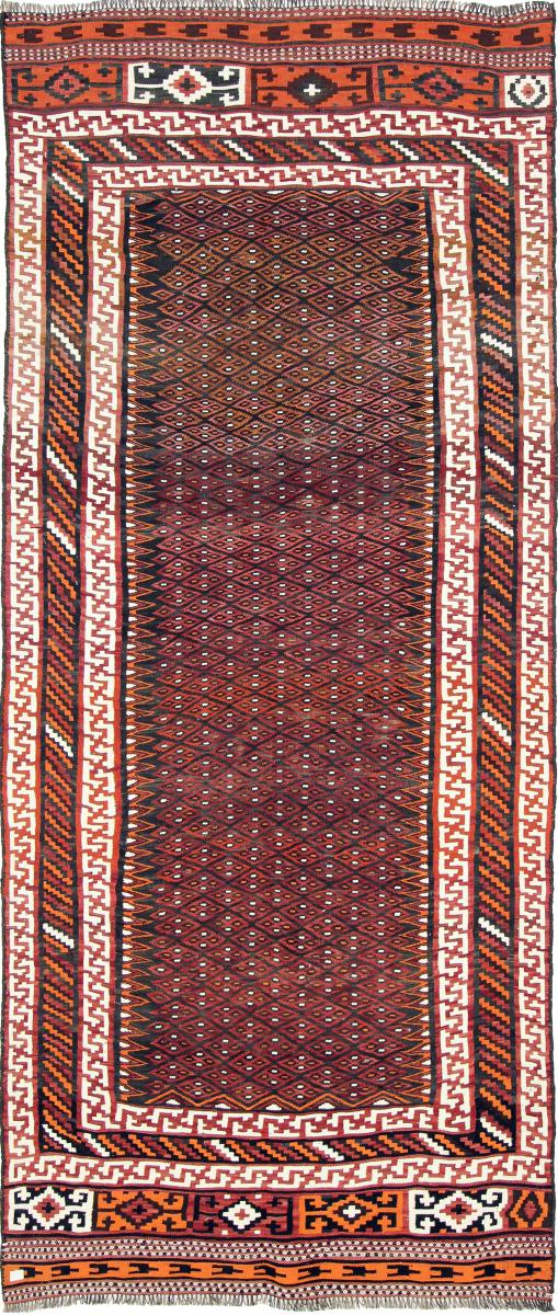 Tapete persa Kilim Fars 349x148 349x148, Tapete persa Tecido à mão