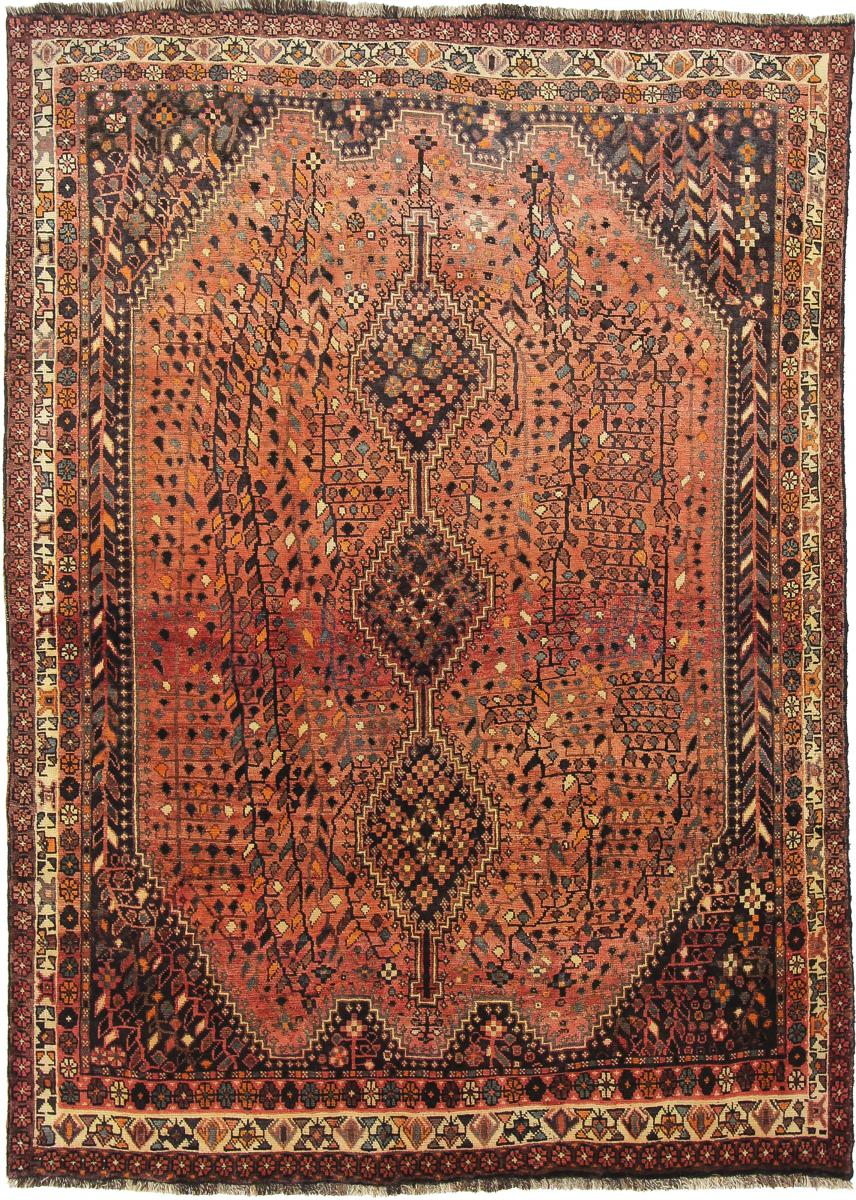 Tapete persa Ghashghai 275x198 275x198, Tapete persa Atado à mão