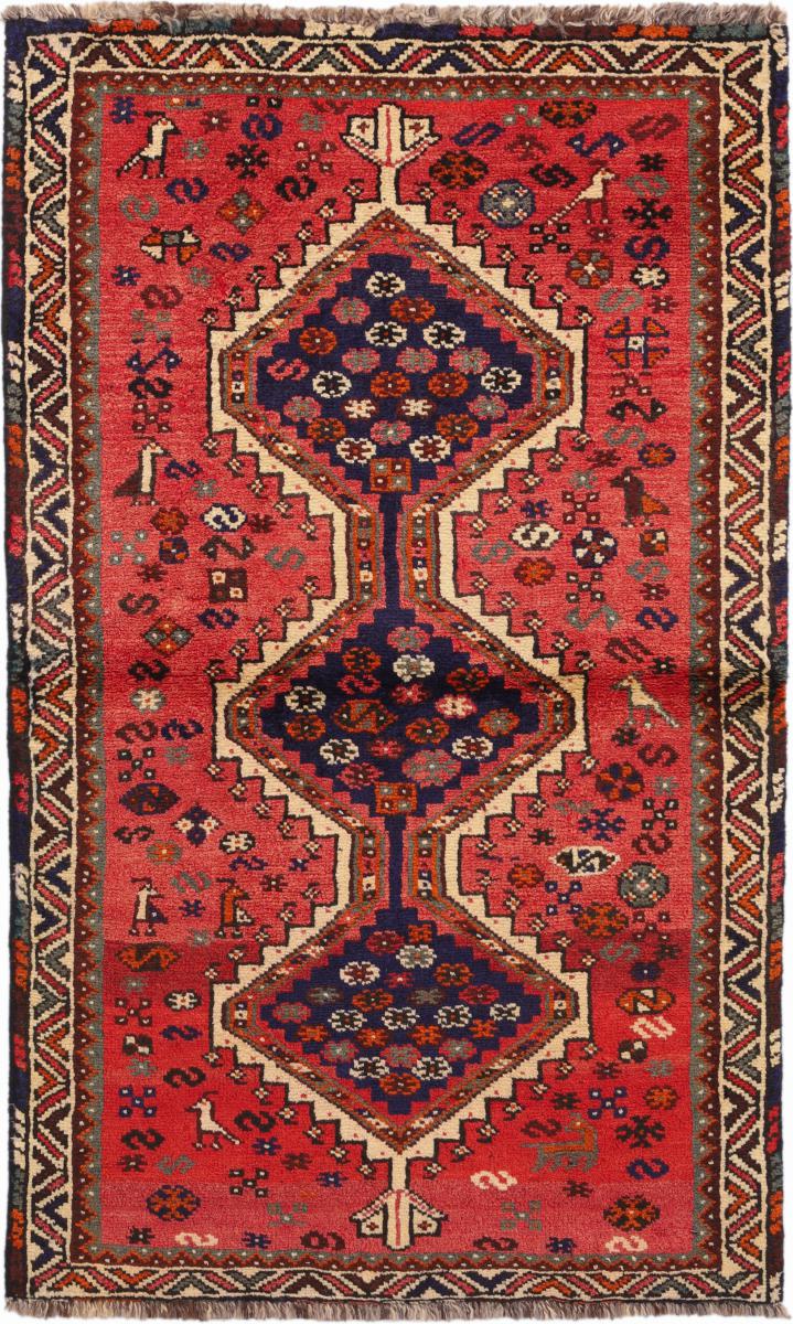 Perzsa szőnyeg Shiraz 148x90 148x90, Perzsa szőnyeg Kézzel csomózva