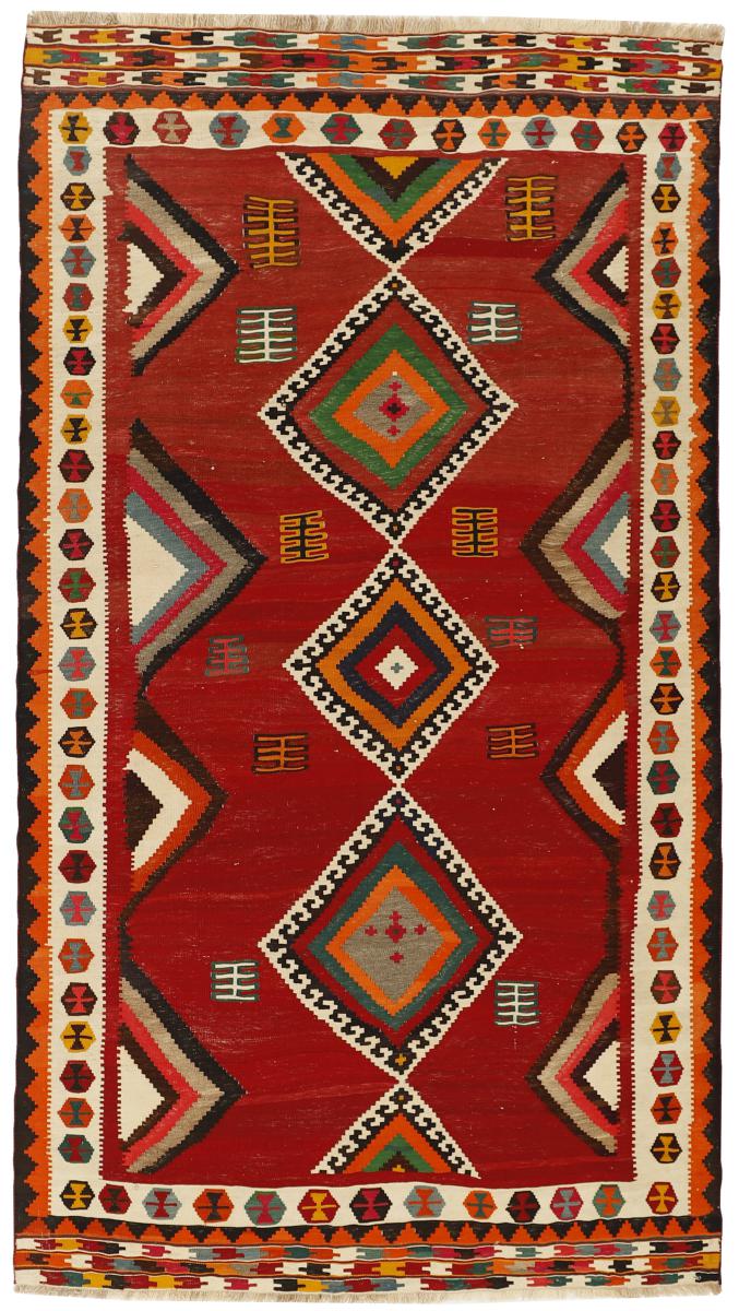 Tapete persa Kilim Fars 304x171 304x171, Tapete persa Tecido à mão
