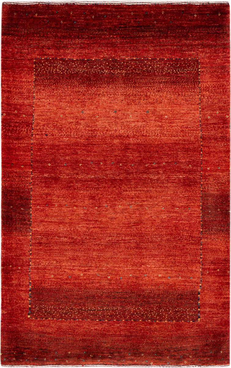 Persisk teppe Perser Gabbeh Loribaft Essence 132x84 132x84, Persisk teppe Håndknyttet