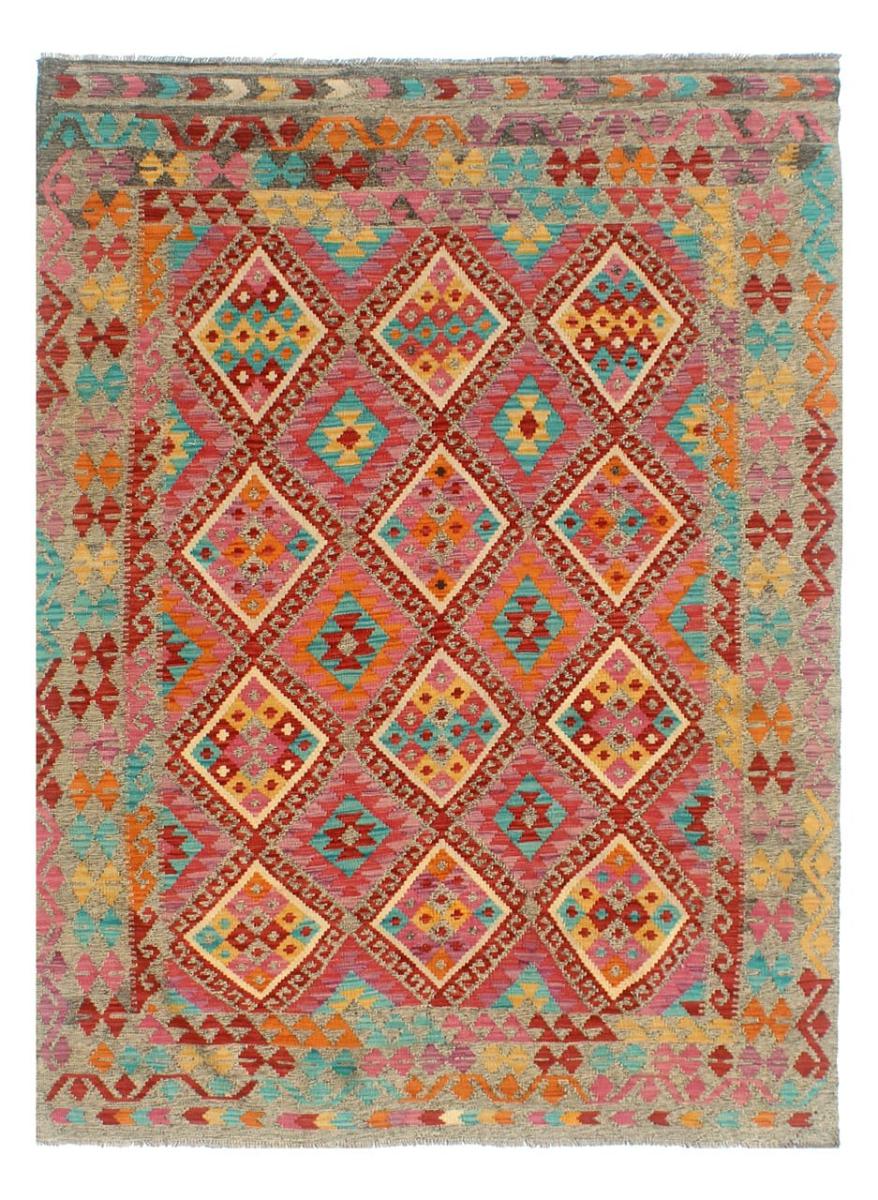 Afghan rug Kilim Afghan 8'3"x5'9" 8'3"x5'9", Persian Rug Woven by hand