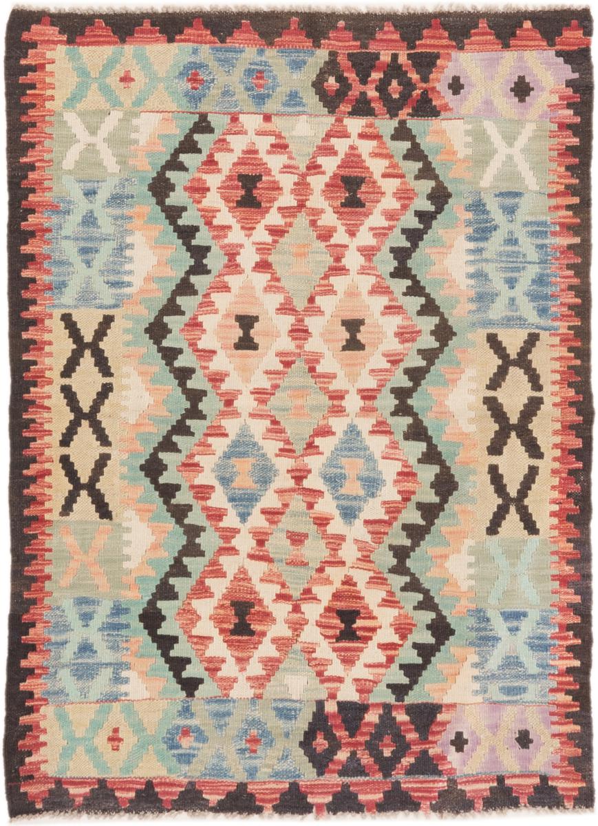 Tapete afegão Kilim Afegão 122x88 122x88, Tapete persa Tecido à mão