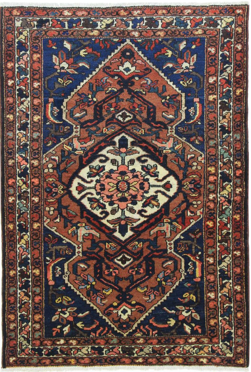 Persisk tæppe Bakhtiar 199x139 199x139, Persisk tæppe Knyttet i hånden