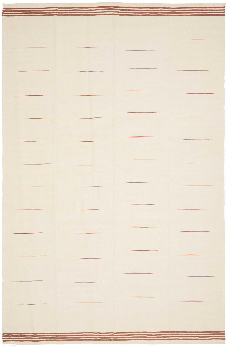 Persisk tæppe Kelim Fars 304x200 304x200, Persisk tæppe Håndvævet