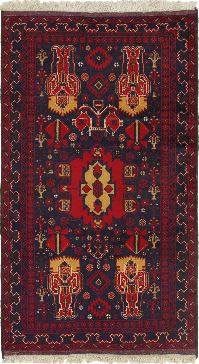 Alfombra persa Belouch 188x107 188x107, Alfombra persa Anudado a mano