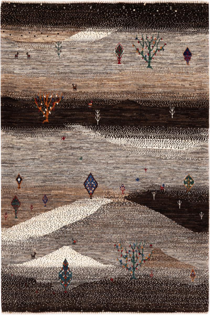 Perzisch tapijt Perzisch Gabbeh Loribaft Nowbaft 150x101 150x101, Perzisch tapijt Handgeknoopte