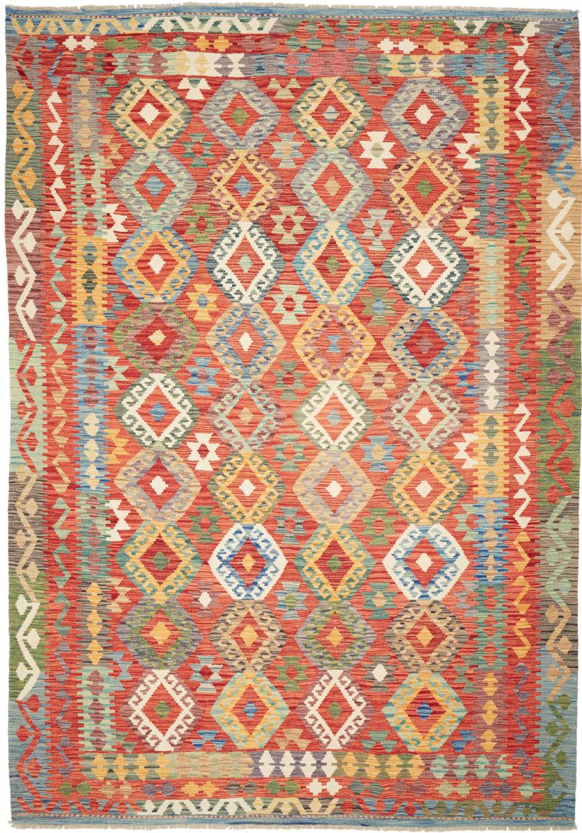 Tapis afghan Kilim Afghan 299x209 299x209, Tapis persan Tissé à la main