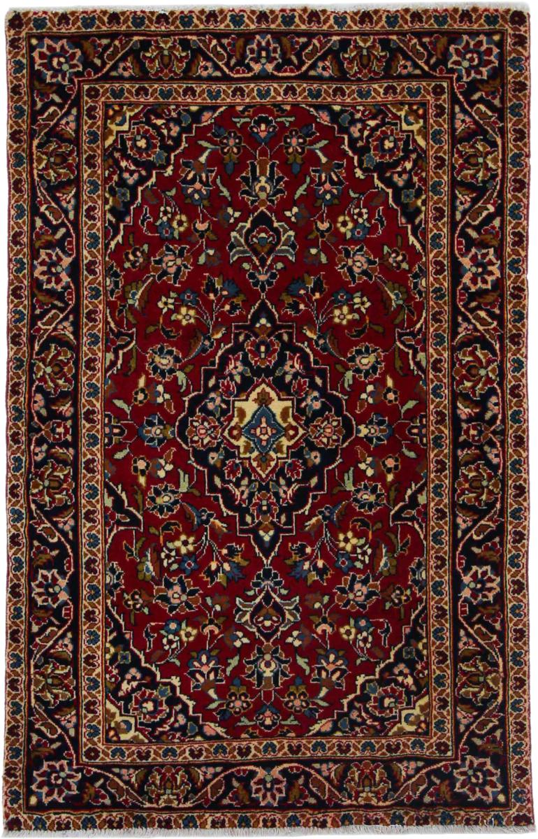 Tapis persan Kashan 151x94 151x94, Tapis persan Noué à la main