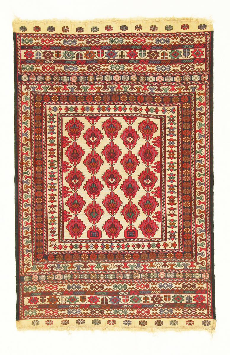 Tapete persa Kilim Sirjan 138x92 138x92, Tapete persa Tecido à mão