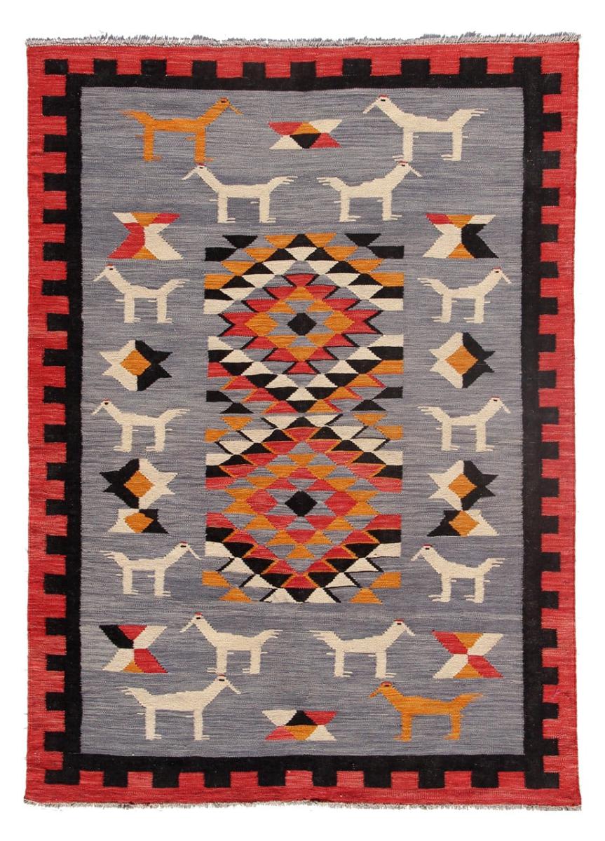 Alfombra afgana Kilim Afghan Heritage 205x154 205x154, Alfombra persa Tejido a mano