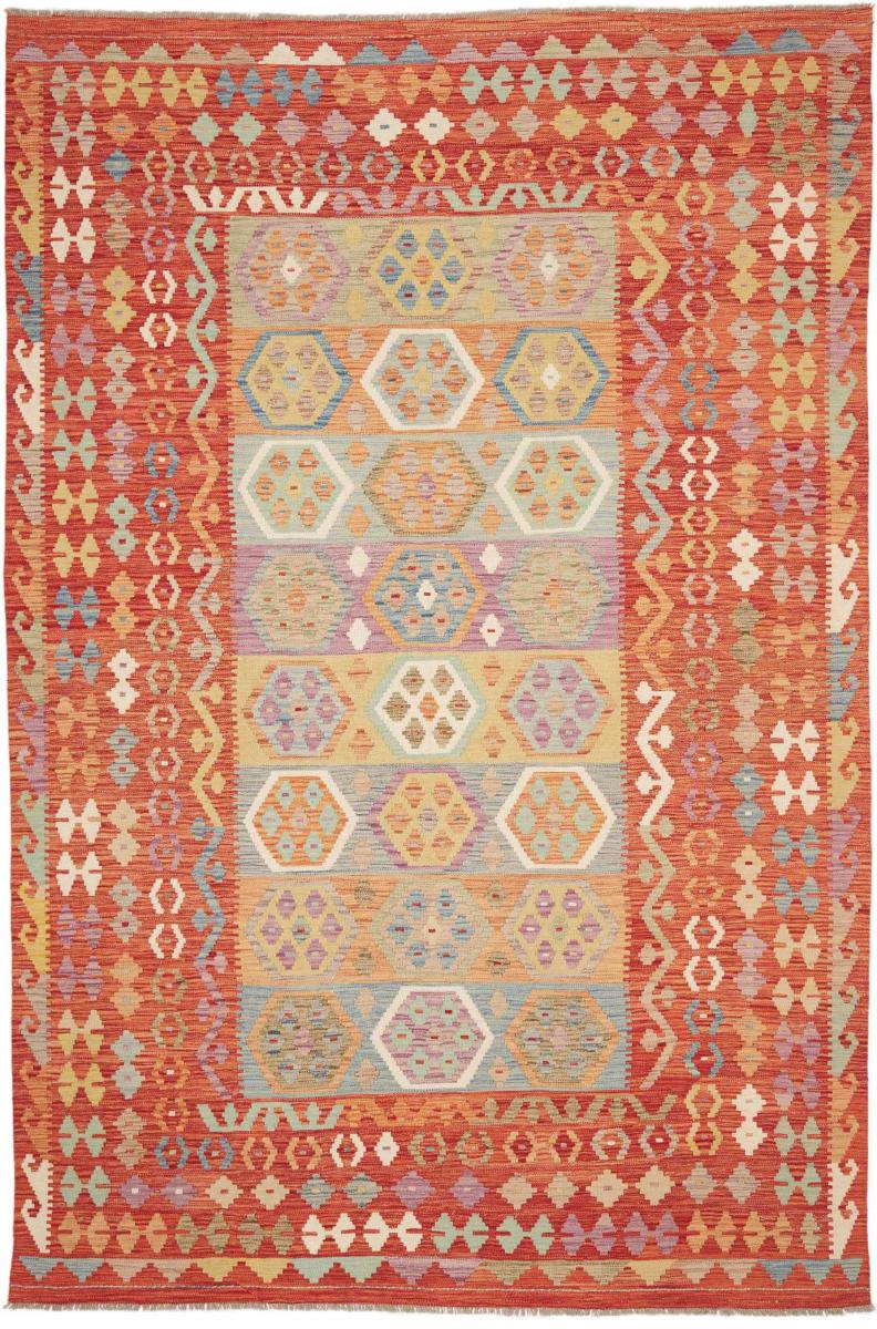 Afghan rug Kelim Afghan 10'0"x6'6" 10'0"x6'6", Persian rug Handwoven