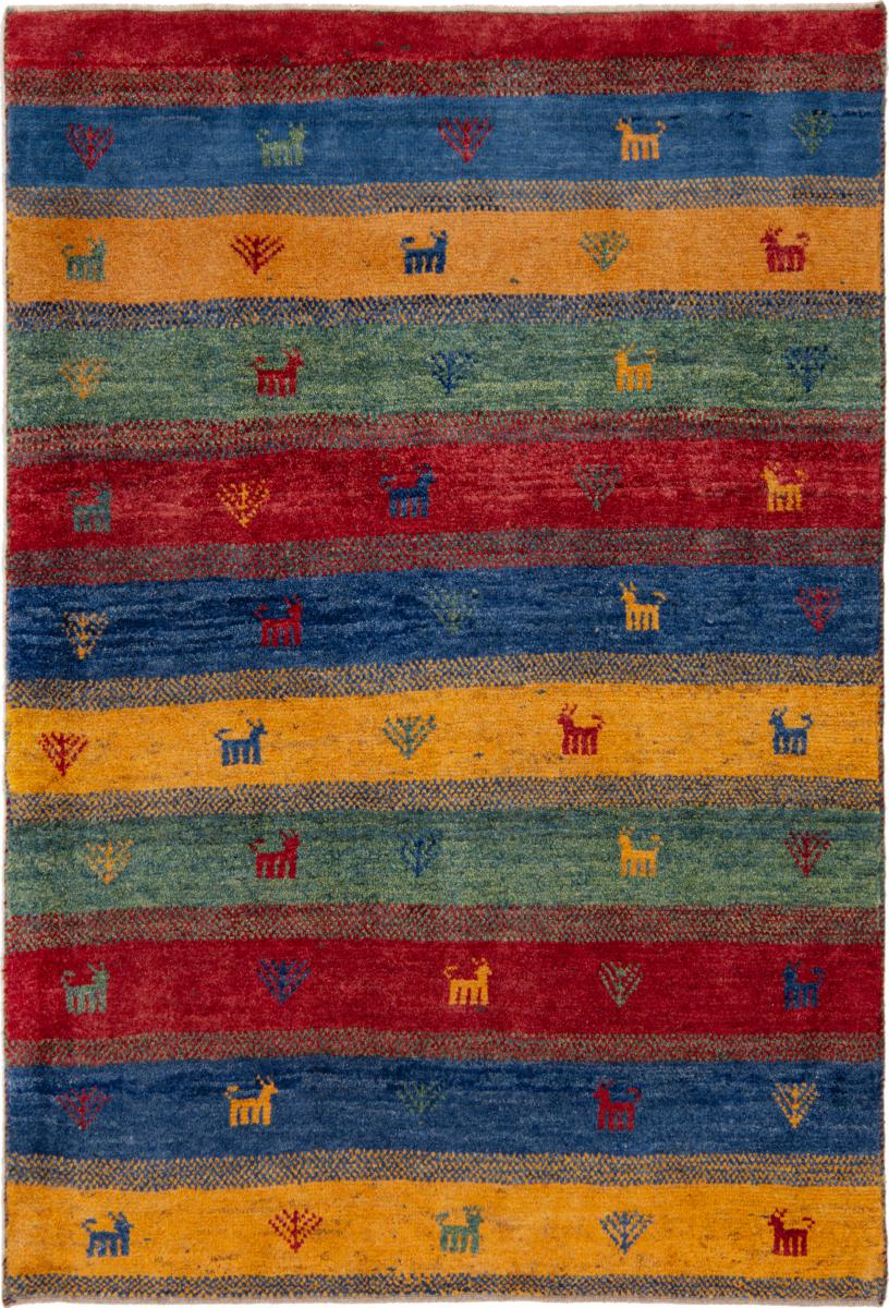 Tapis persan Persan Gabbeh Nomad 158x107 158x107, Tapis persan Noué à la main
