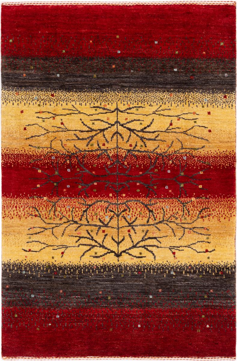 Persian rug Persian Gabbeh Loribaft Atelier 3'11"x2'7" 3'11"x2'7", Persian rug Hand-knotted