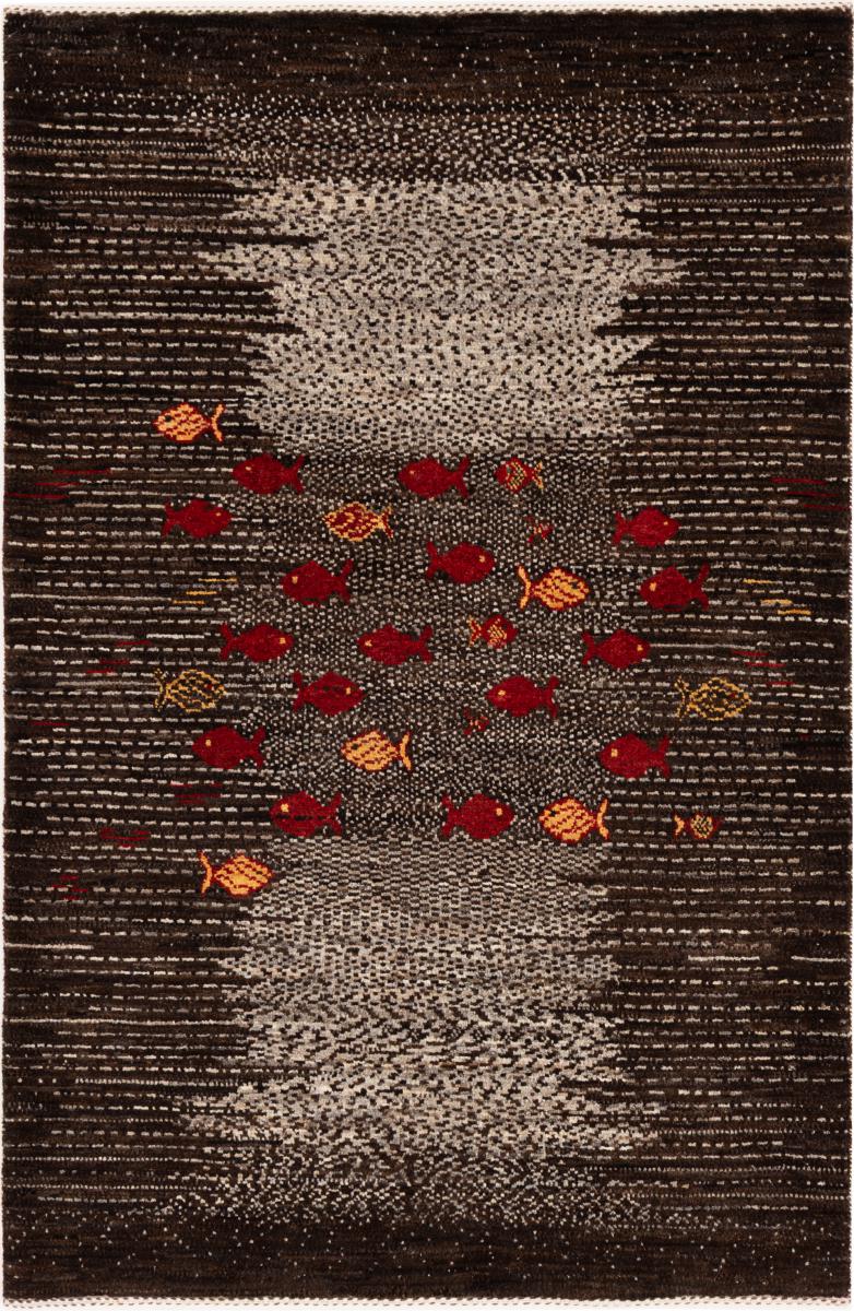 Perzisch tapijt Perzisch Gabbeh Loribaft Nowbaft 151x101 151x101, Perzisch tapijt Handgeknoopte