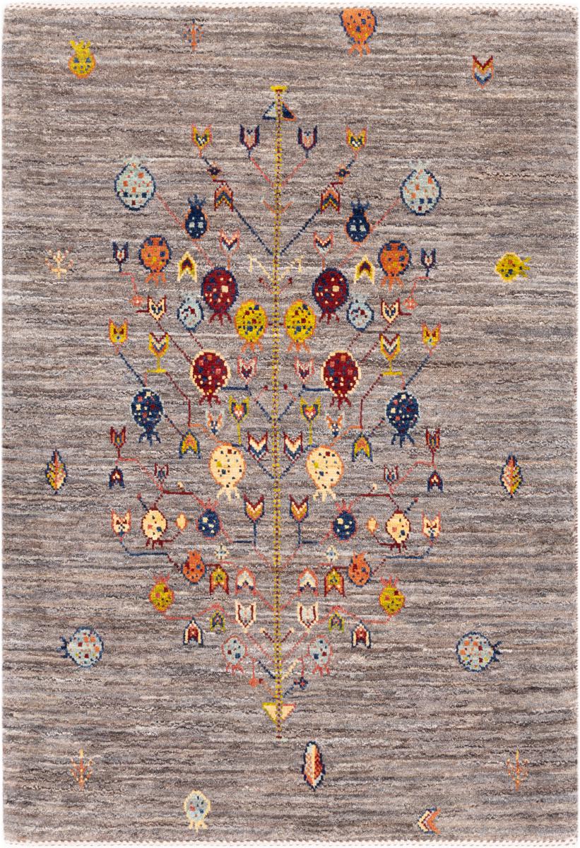 Tappeto persiano Persiano Gabbeh Loribaft Atelier 119x84 119x84, Tappeto persiano Annodato a mano