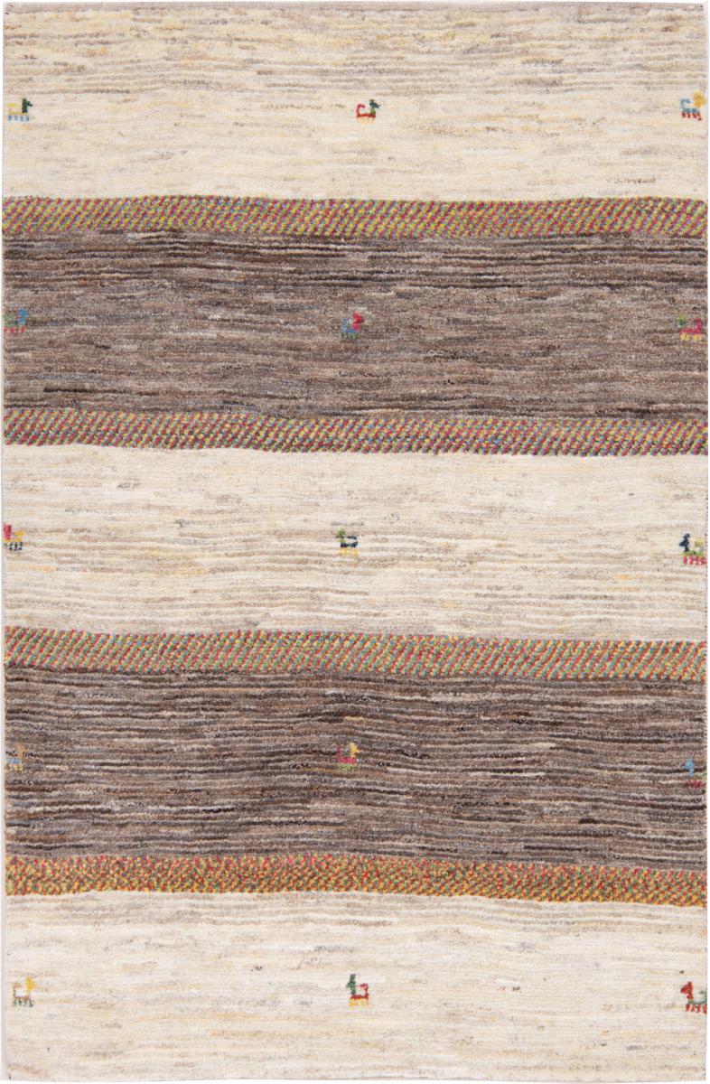 Perserteppich Perser Gabbeh Nomad 5'0"x3'4" 5'0"x3'4", Perserteppich Handgeknüpft