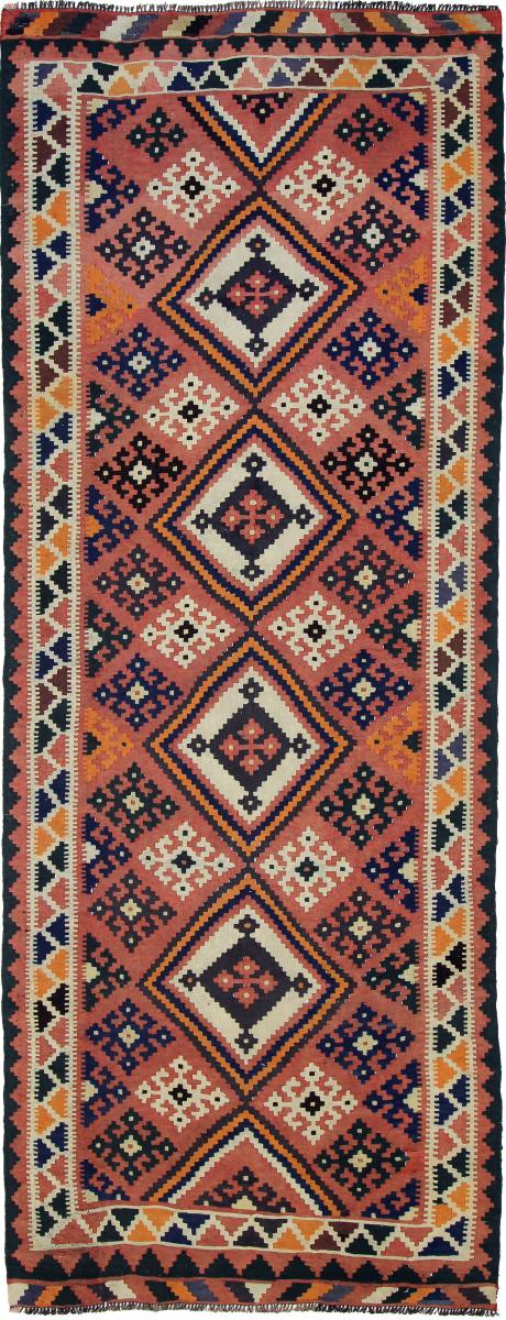 Tapete persa Kilim Fars 361x136 361x136, Tapete persa Tecido à mão