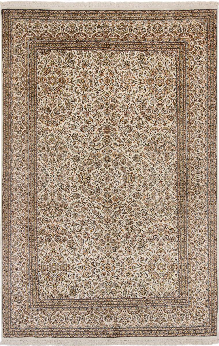 Indisk tæppe Kashmir Silke 258x170 258x170, Persisk tæppe Knyttet i hånden