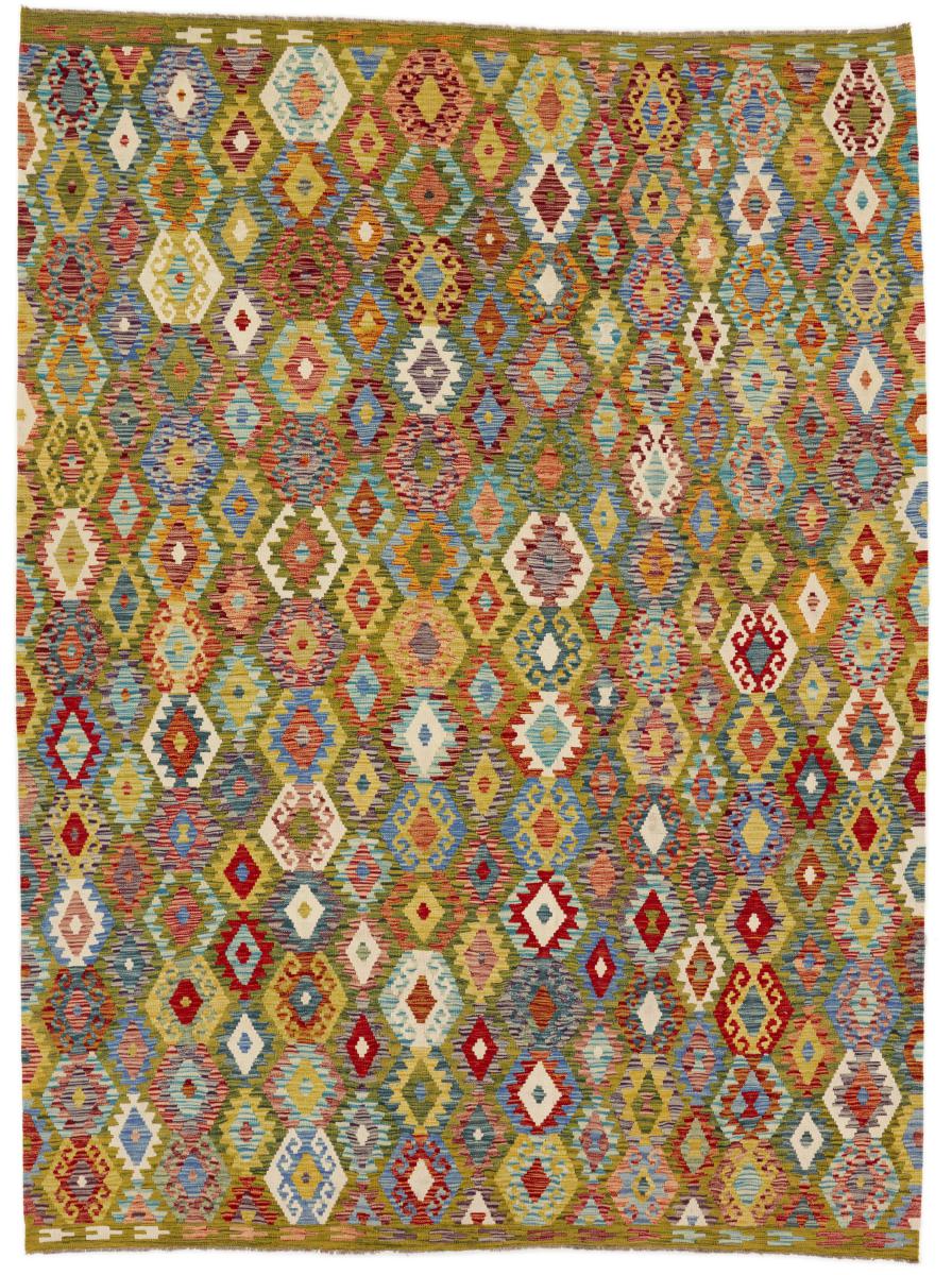 Tapete afegão Kilim Afegão 347x257 347x257, Tapete persa Tecido à mão