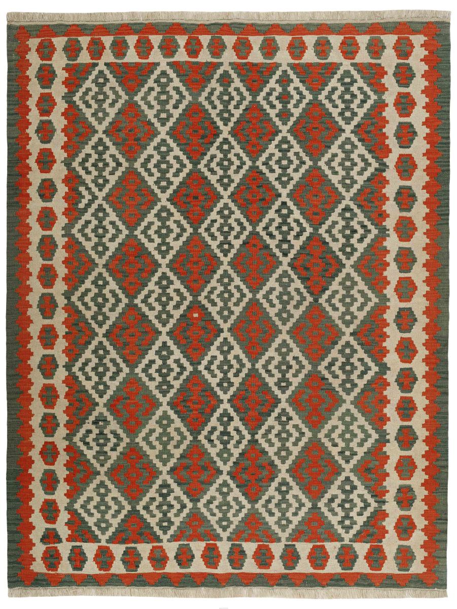 Persian Rug Kilim Fars 8'0"x6'5" 8'0"x6'5", Persian Rug Woven by hand