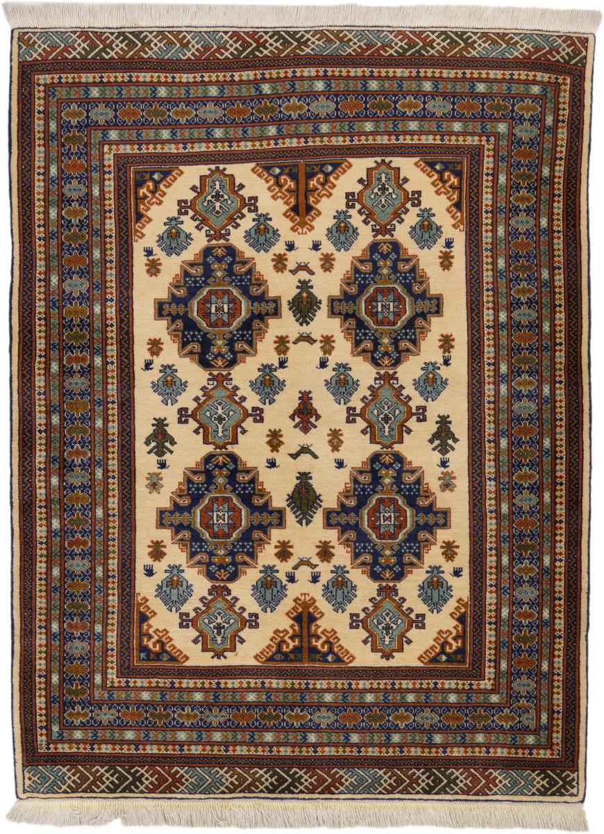 Tappeto persiano Turkaman 186x140 186x140, Tappeto persiano Annodato a mano