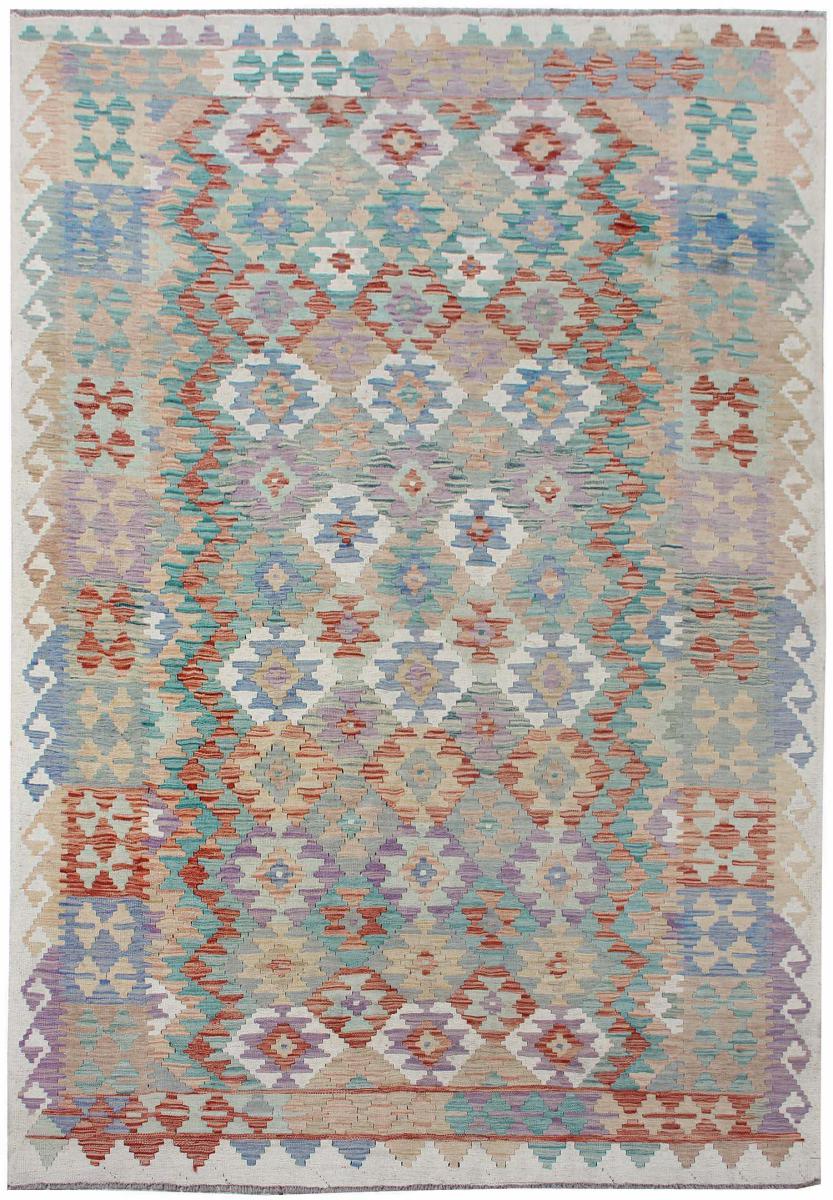 Tapete afegão Kilim Afegão 295x203 295x203, Tapete persa Tecido à mão