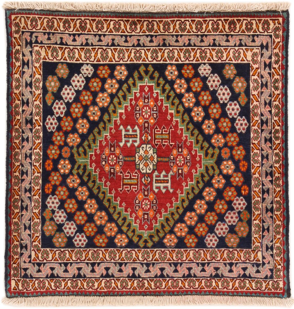 Perzisch tapijt Abadeh 66x64 66x64, Perzisch tapijt Handgeknoopte