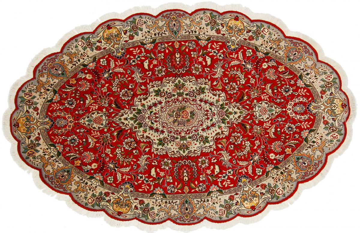 Perzsa szőnyeg Tabriz 50Raj 6'9"x4'4" 6'9"x4'4", Perzsa szőnyeg Kézzel csomózva