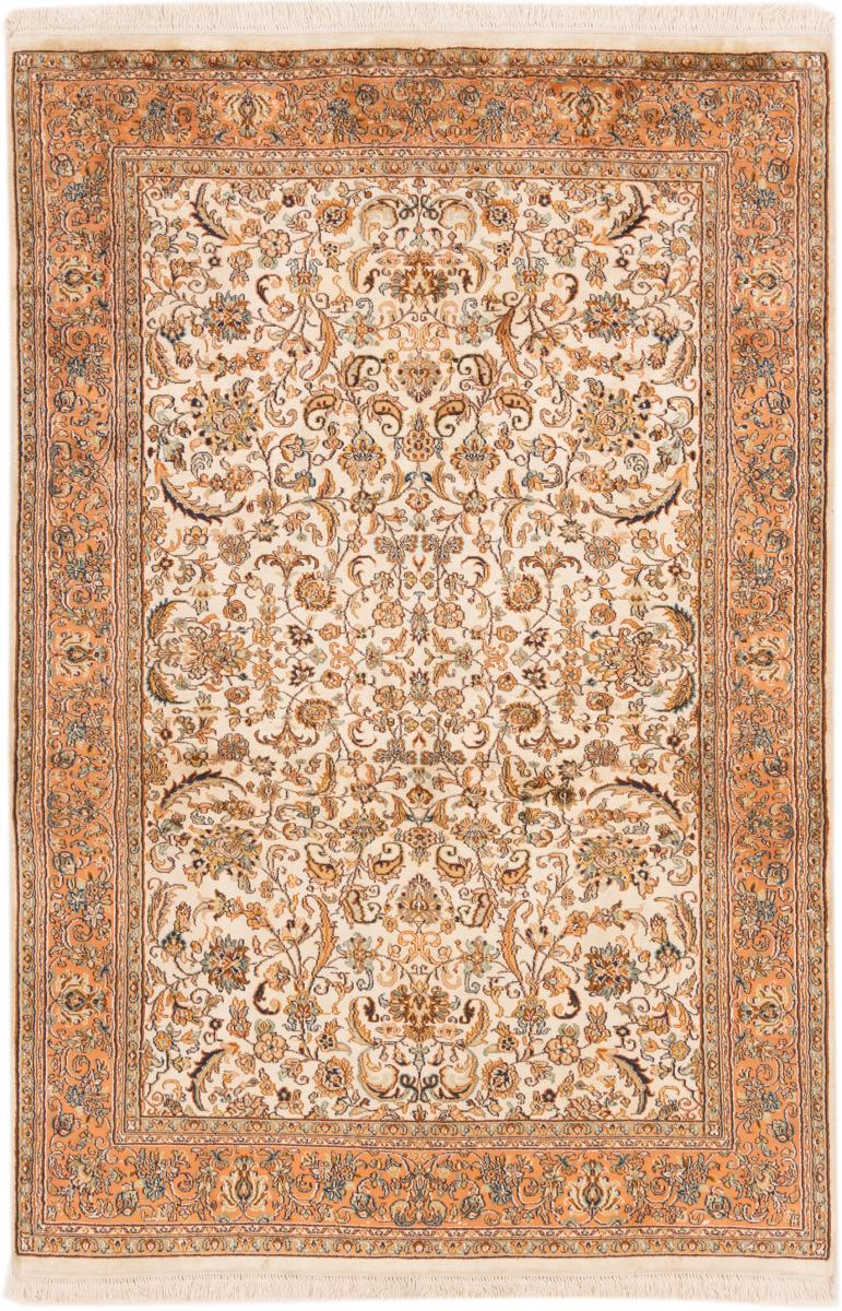Indiaas tapijt Kasjmier Zijde 190x124 190x124, Perzisch tapijt Handgeknoopte