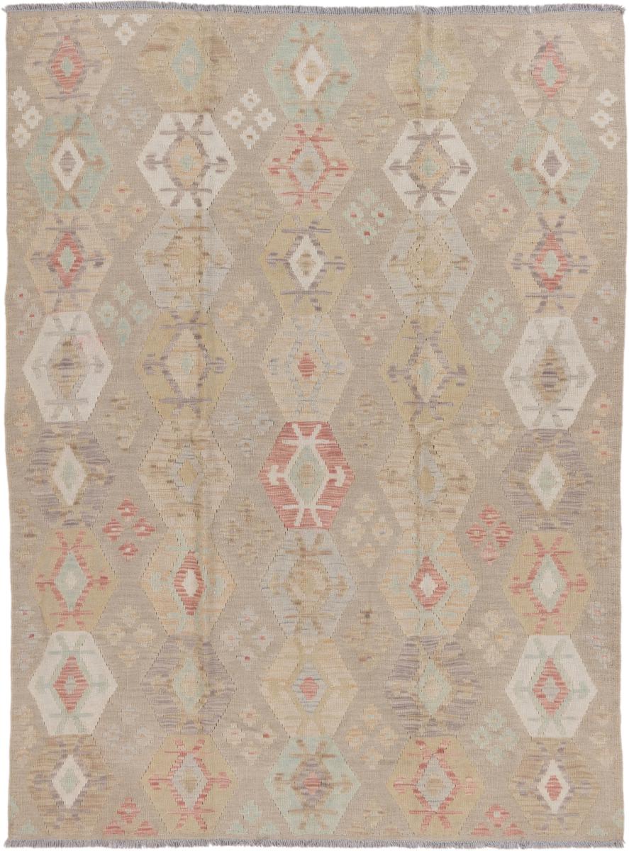 Afghanska mattan Kilim Afghan Heritage 196x147 196x147, Persisk matta handvävd 