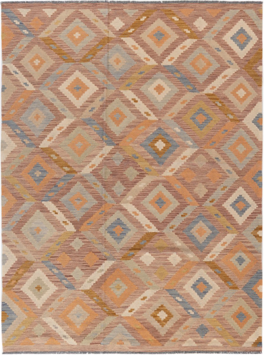 Afghan rug Kilim Afghan 6'9"x4'11" 6'9"x4'11", Persian rug Handwoven