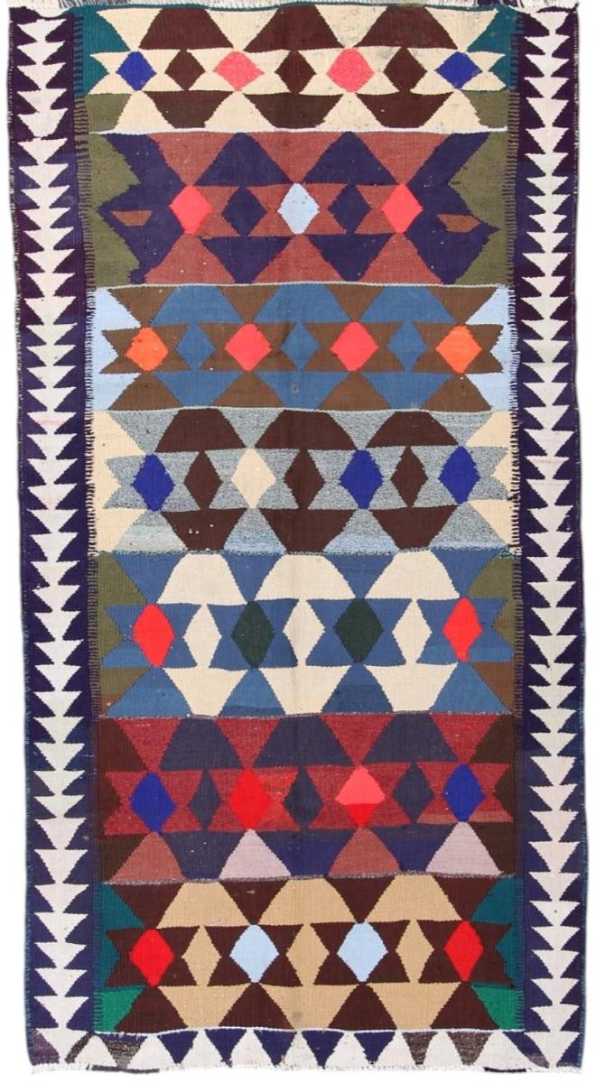 Covor persan Chilim Fars Antic 281x151 281x151, Covor persan Lucrate de mână