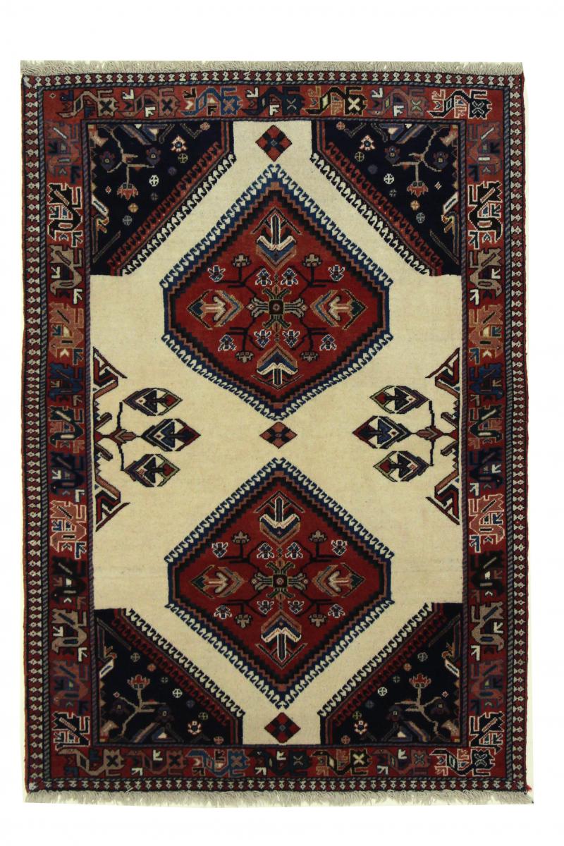 Tapete persa Yalameh 149x104 149x104, Tapete persa Atado à mão