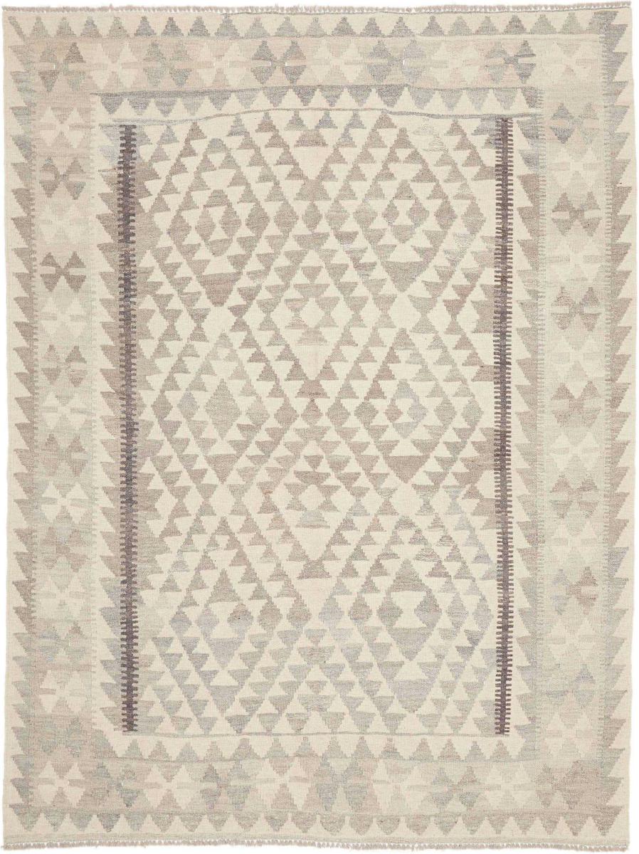 Afgański dywan Kelim Afghan 202x151 202x151, Dywan perski Ręcznie tkany