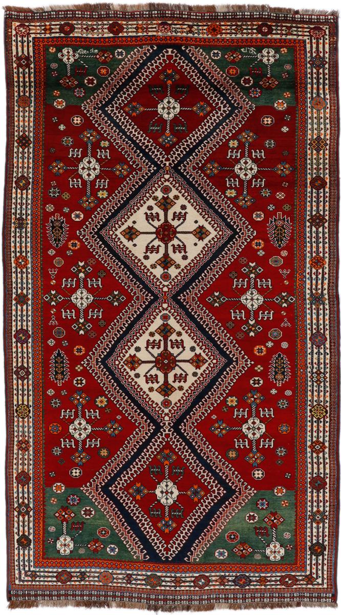 Tappeto persiano Yalameh 351x190 351x190, Tappeto persiano Annodato a mano