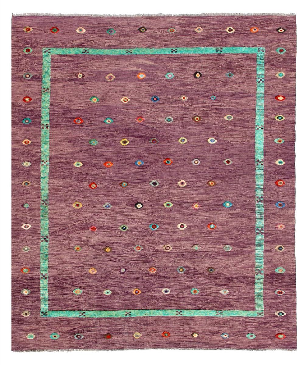 Afghanska mattan Kilim Afghan Nimbaft Edition 293x256 293x256, Persisk matta handvävd 