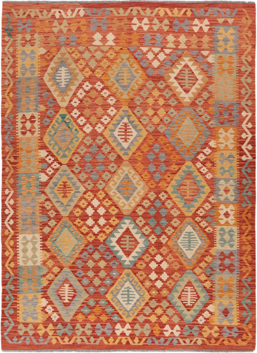 Afganistanilainen matto Kelim Afghan 237x174 237x174, Persialainen matto Käsinkudottu