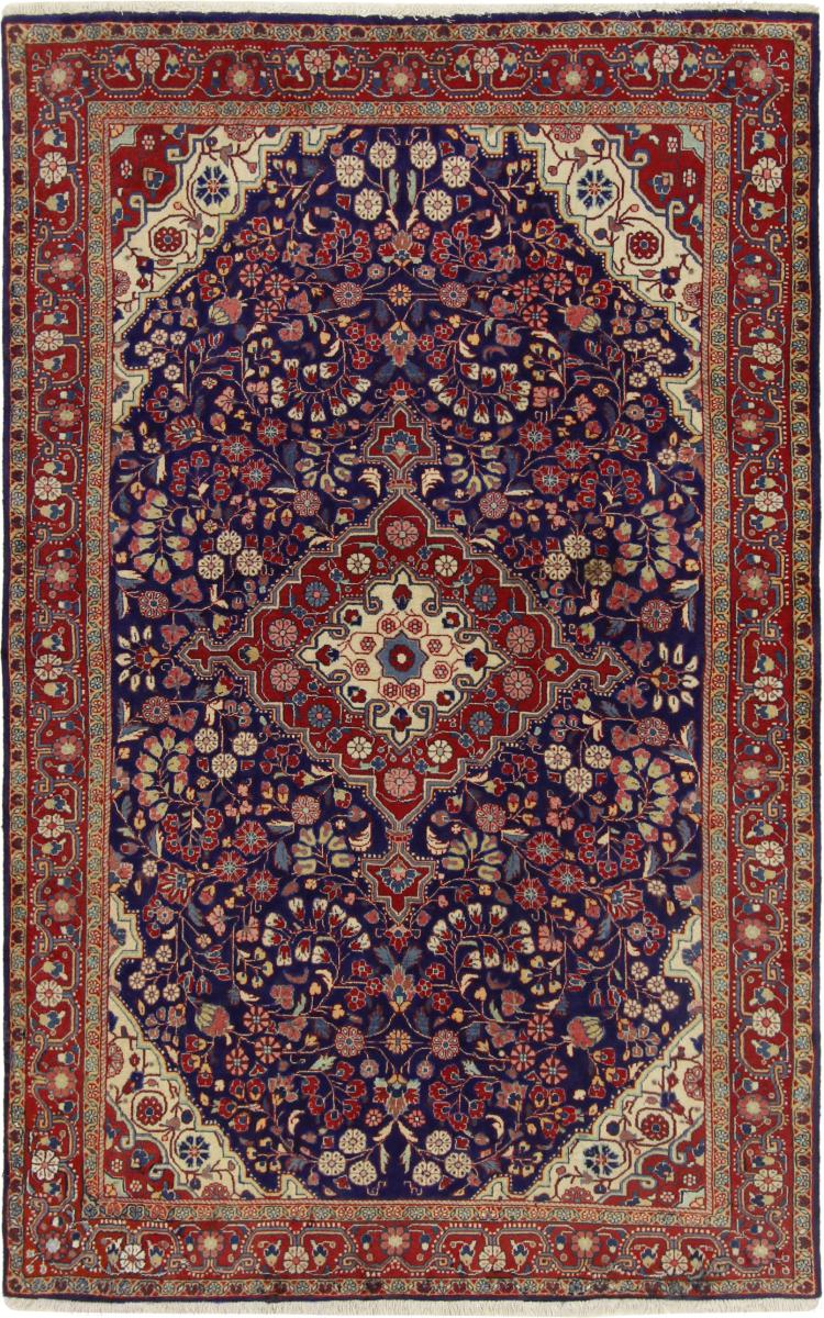 Persisk matta Jozan 203x129 203x129, Persisk matta Knuten för hand