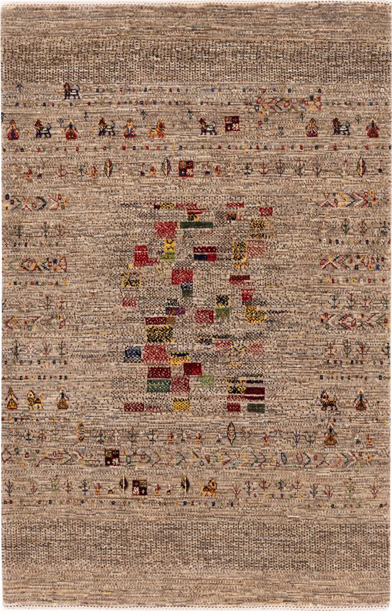 Perzisch tapijt Perzisch Gabbeh Loribaft Nowbaft 159x105 159x105, Perzisch tapijt Handgeknoopte