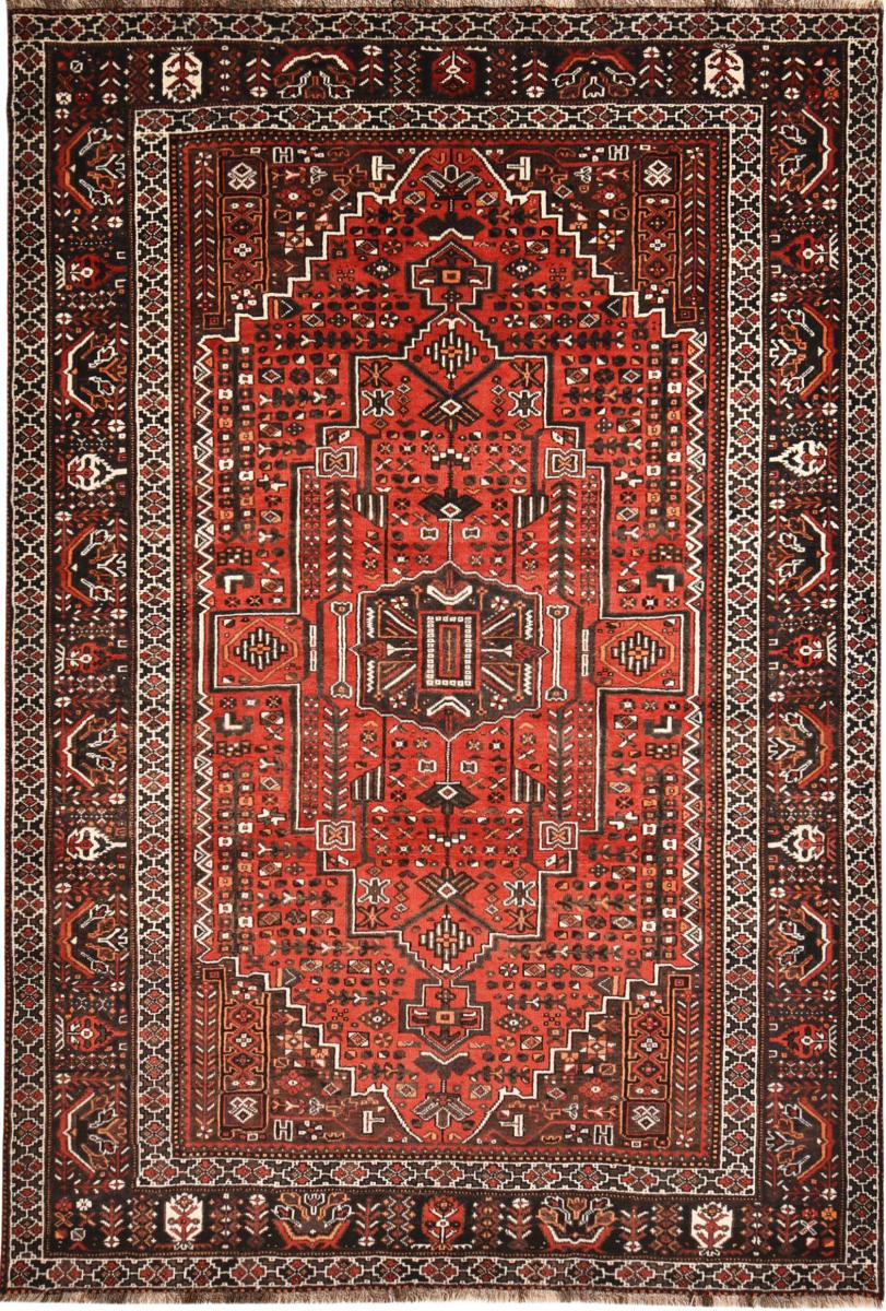 Περσικό χαλί Shiraz 316x213 316x213, Περσικό χαλί Οι κόμποι έγιναν με το χέρι